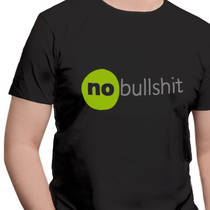 no bullshit T-Shirt male